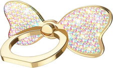 Bling Butterfly Cell Phone Ring Holder Finger,360 Rotation Sparkle Phone Holder