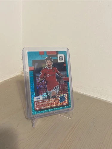 PANINI DONRUSS  2022/23 ALEJANDRO GARNACHO Rated Rookies Optic Prizm Teal 13/49