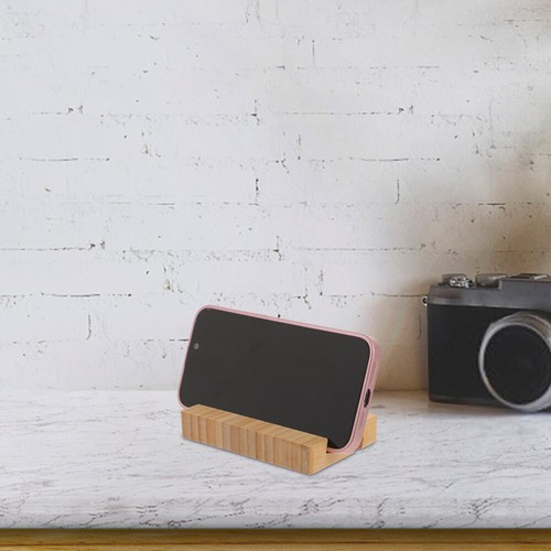 Practical Wood Tablet Holder Phone Rack Desk Bedroom Travel Dresser Home - 第 12/12 張圖片