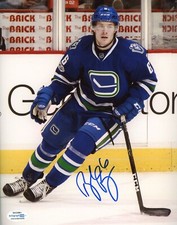 Vancouver Canucks Brock Boeser Autographed Signed 8x10 NHL Photo ACOA #2