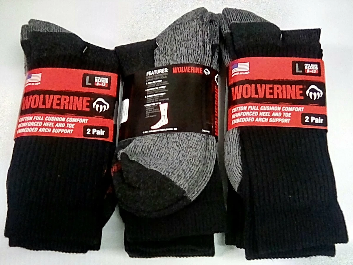 Wolverine steel toe boot socks hotsell