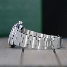 Rolex Air-King Green Dial Smooth Bezel Oyster 34mm Watch w/ Original Box 9