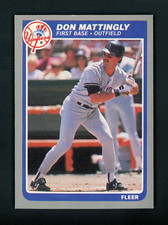 Don Mattingly 1985 Fleer NY Yankees #133 MINT