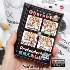 Portafoglio Unisex Bifold Fate/Grand Order Oberon Carino Cosplay Portafoglio Carte Contanti
