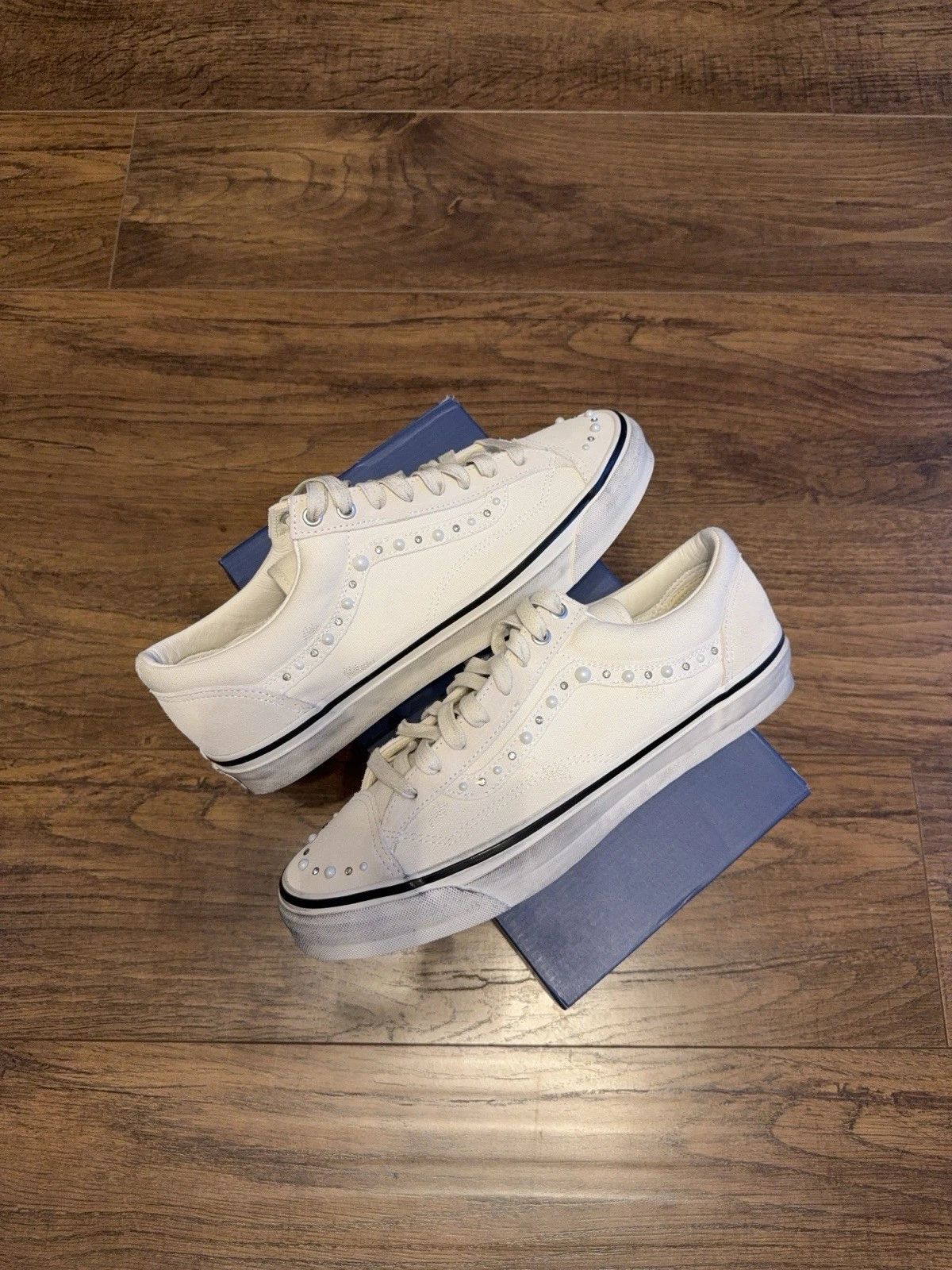 Vans OTW Old Skool 36 Pearlized Pack Marshmallow || UK10.5 || Same day dispatch