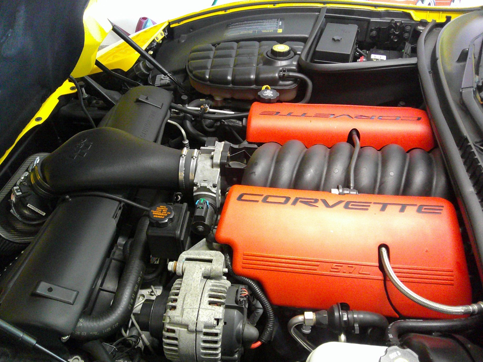 2003 Yellow Chevrolet Corvette   | C5 Corvette Photo 8