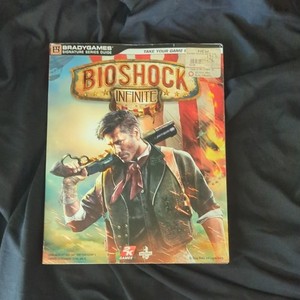 BradyGames BioShock Infinite Strategy Guide Book w/ Illustrated Maps (2013)