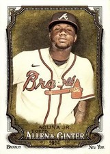 Ronald Acuña Jr. 2024 Topps Allen & Ginter 20 Atlanta Braves Baseball Card