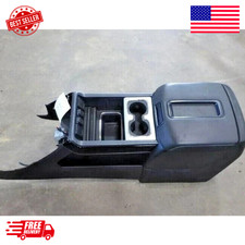 2014-2016 Chevy Silverado 1500 Pickup Front Full Floor Center Console Black Oem 2014-2016 Chevy Silverado 1500 Pickup Front Full Floor Center Console Black Oem