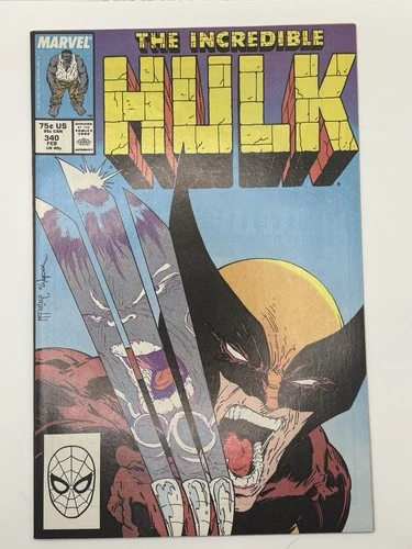 Incredible Hulk 340 Wolverine McFarlane Cover Marvel  Key High Grade CGC Ready