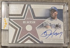 Bo Jackson Auto /25 2025 Topps Five Star Stars & Stitches Autograph Card SS-BJ