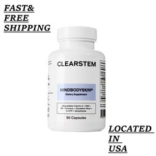 NEW CLEARSTEM  MINDBODYSKIN  - Hormonal Acne, Skin Glow  Mood Support