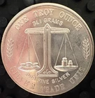 Beautiful 1 Troy Ounce Oz .999 Fine Silver Round Bullion Invest (See Pictures)