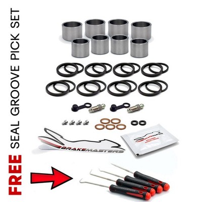 Suzuki GSR400 A L0 2010 front brake caliper piston seal rebuild repair kit ABS