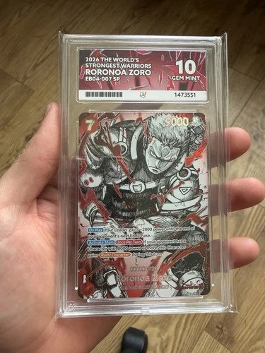 Roronoa Zoro (EB04-007) EB04-007 ACE graded card