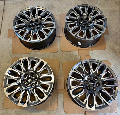 22” GMC Sierra Yukon Denali ULTIMATE Wheels Rims Factory OEM GM ...