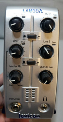 Lexicon LEXLAMBDAV Lambda USB Audio Interface Desktop Recording Studio v 2.0