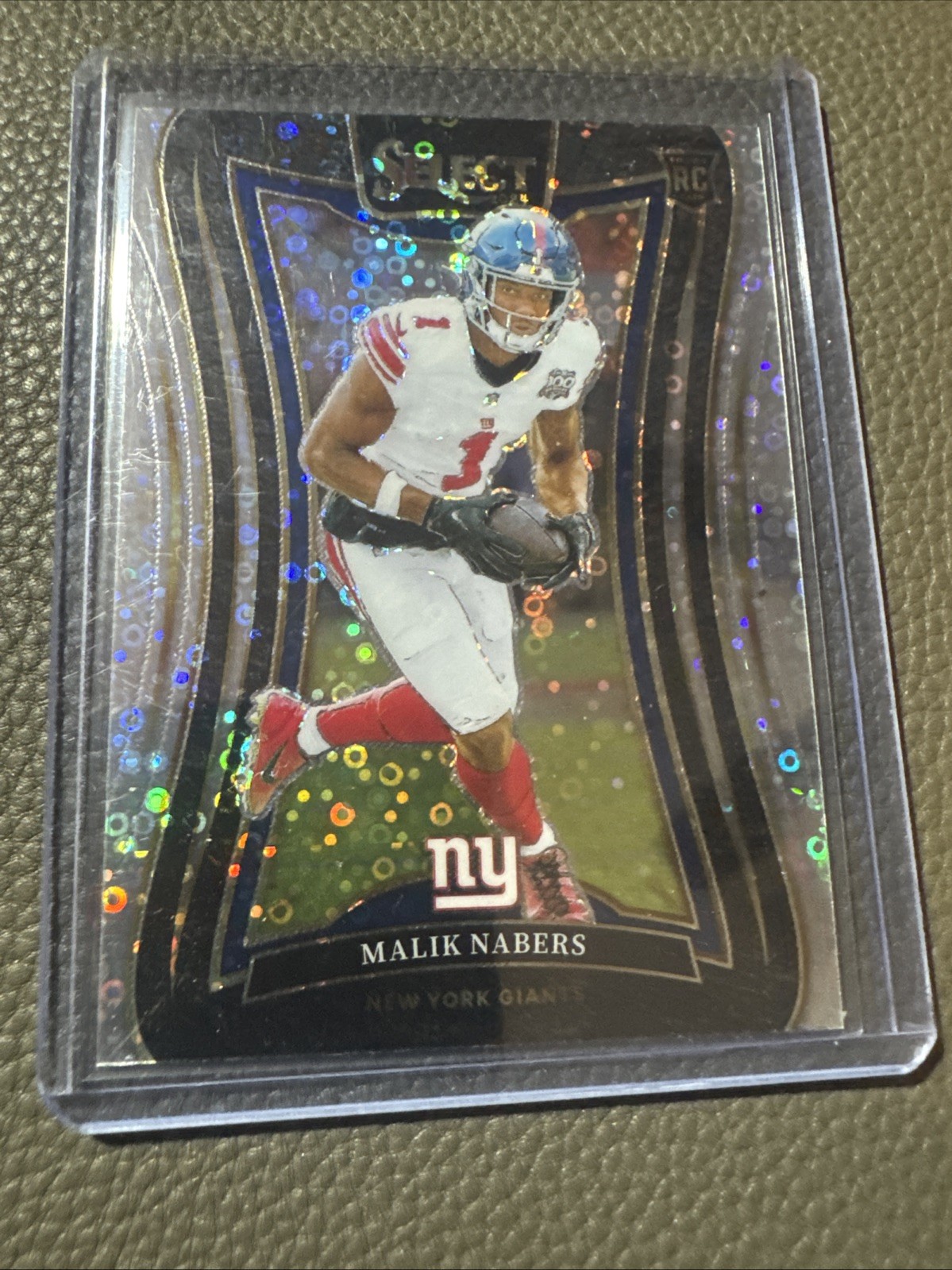 2024 Panini Select - Suite Level Malik Nabers #381 Disco Prizm (RC)