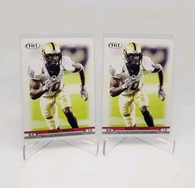 RODDY WHITE 2005 Sage Hit #40 Rookie (2) base LOT ATLANTA FALCONS UAB 