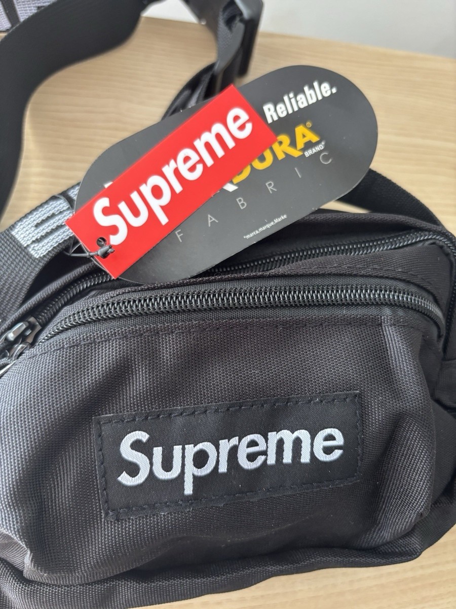 Brand New Supreme Waist Bag (SS18) Black Authentic With Tags | eBay