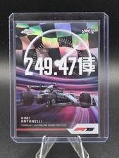 2025 Topps Chrome Formula 1 F1 Kimi Antonelli Top Speed Refractor RC