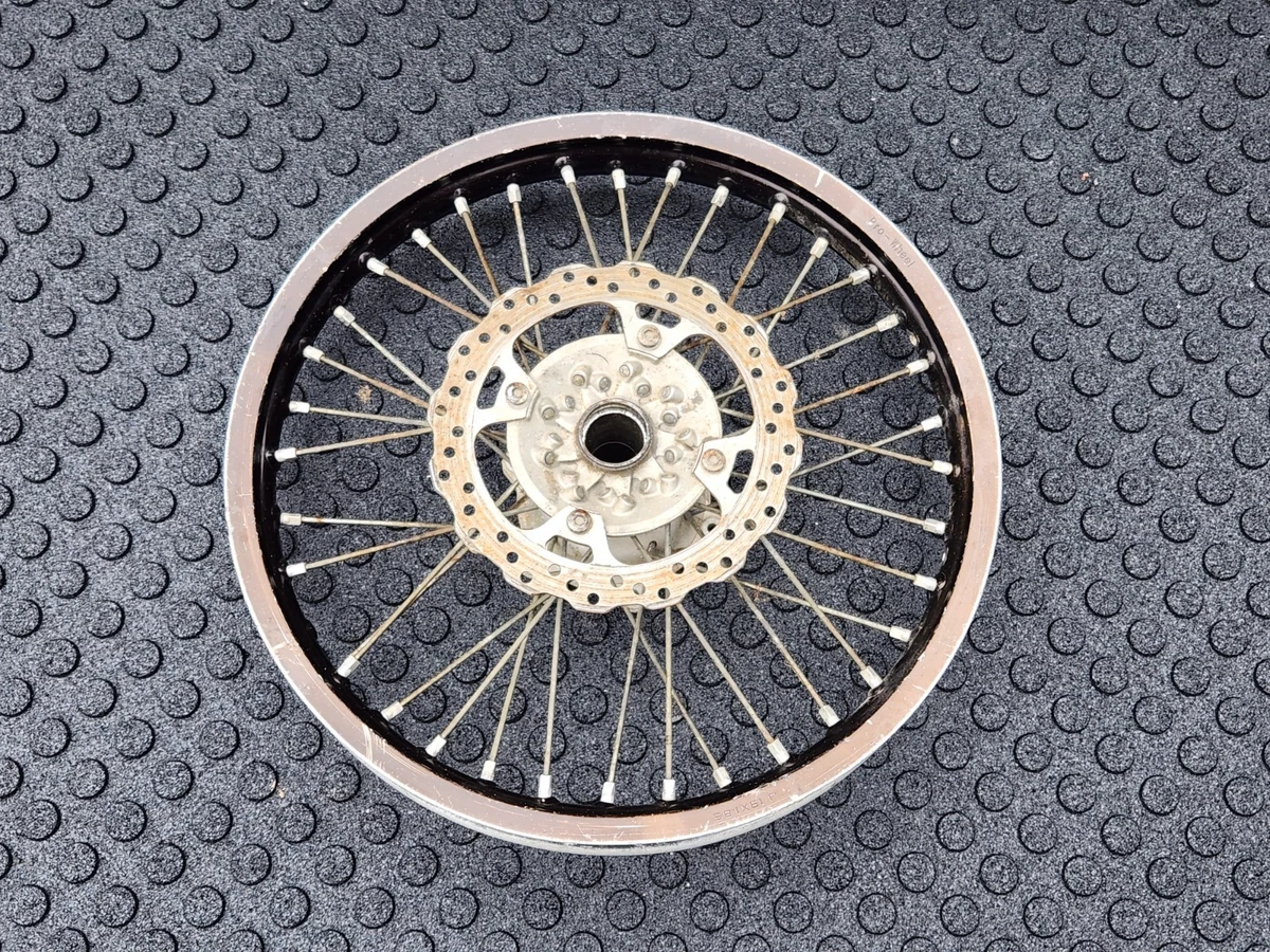 VMX 21/18 Off-road Cast Wheels Compatible with KTM XCW-F SXF 2003-2026 Orange Hub/ Nut, Black Rim/ Spoke Discs