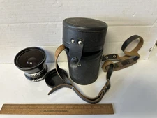 Large Vintage Zebra Lens Carl Swiss Jena DDR Flektogon 4/50 4.0 50mm