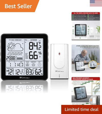 #ad Compact Wireless Weather Station with Barometric Pressure amp; Mold Indicator $48.87