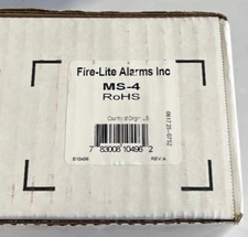 Fire Lite Model MS-4 Fire Alarm Panel