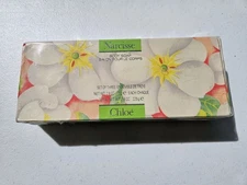 Chloe NARCISSE  2.6 Oz Each Scented Fragrance Body Soap Set Of 3