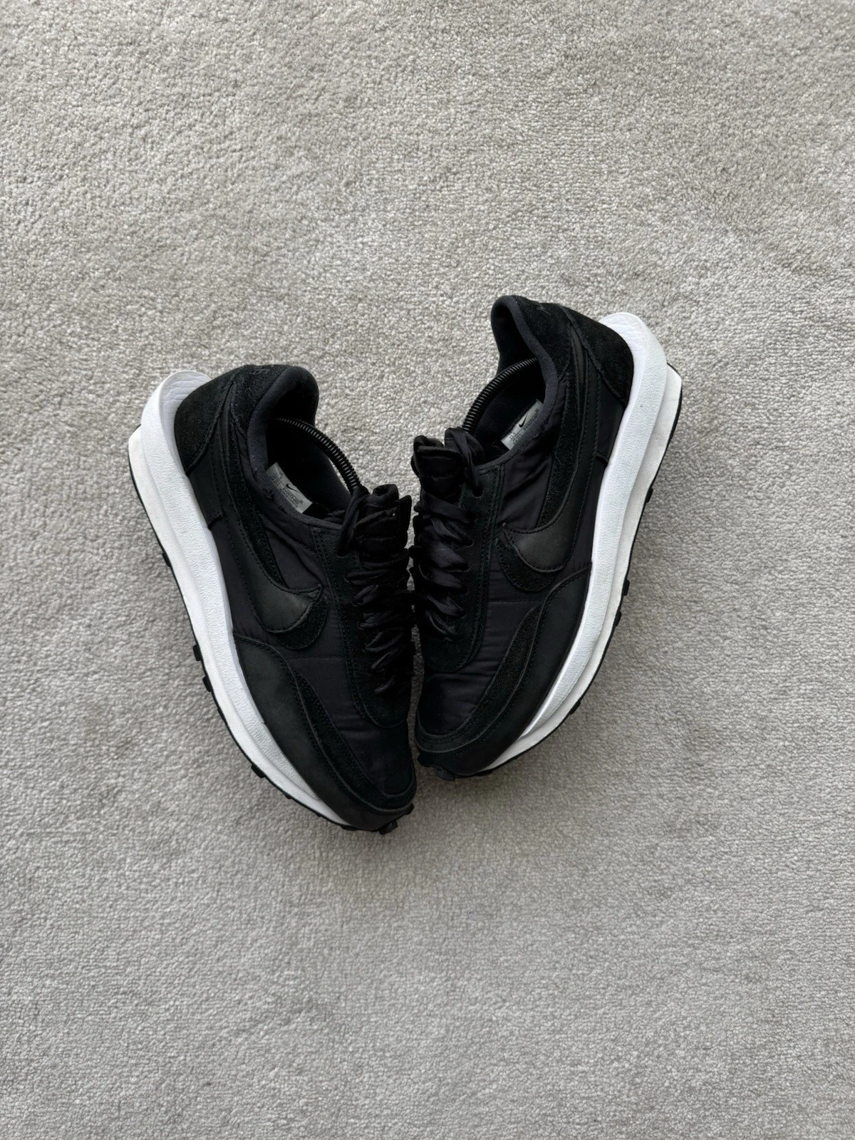 Nike LD Waffle sacai nylon nero taglia UK 10 5