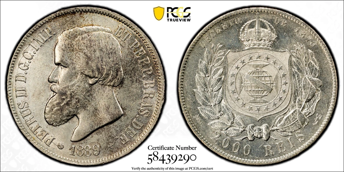 1889 Year Brazilian Coins for sale | eBay