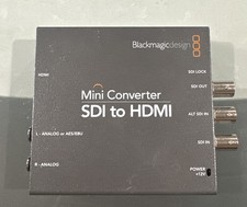 Blackmagic Design Mini Converter SDI to HDMI Only Works Great No Power Supply.