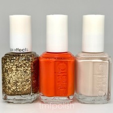 3 Brand New Essie Nail Polish - Summit of Style/Vermillionaire/Miss Matched
