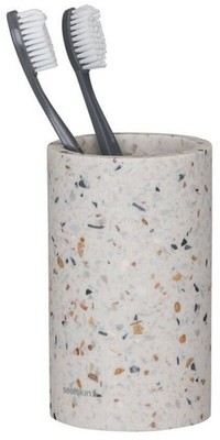 Blend Zahnputzbecher Terrazzo, B x H x T 70 x 120 x 70 mm