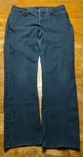 NYDJ Womens Skinny Jeans Blue Size 14x31 Inseam Lift Tuck Made In USA