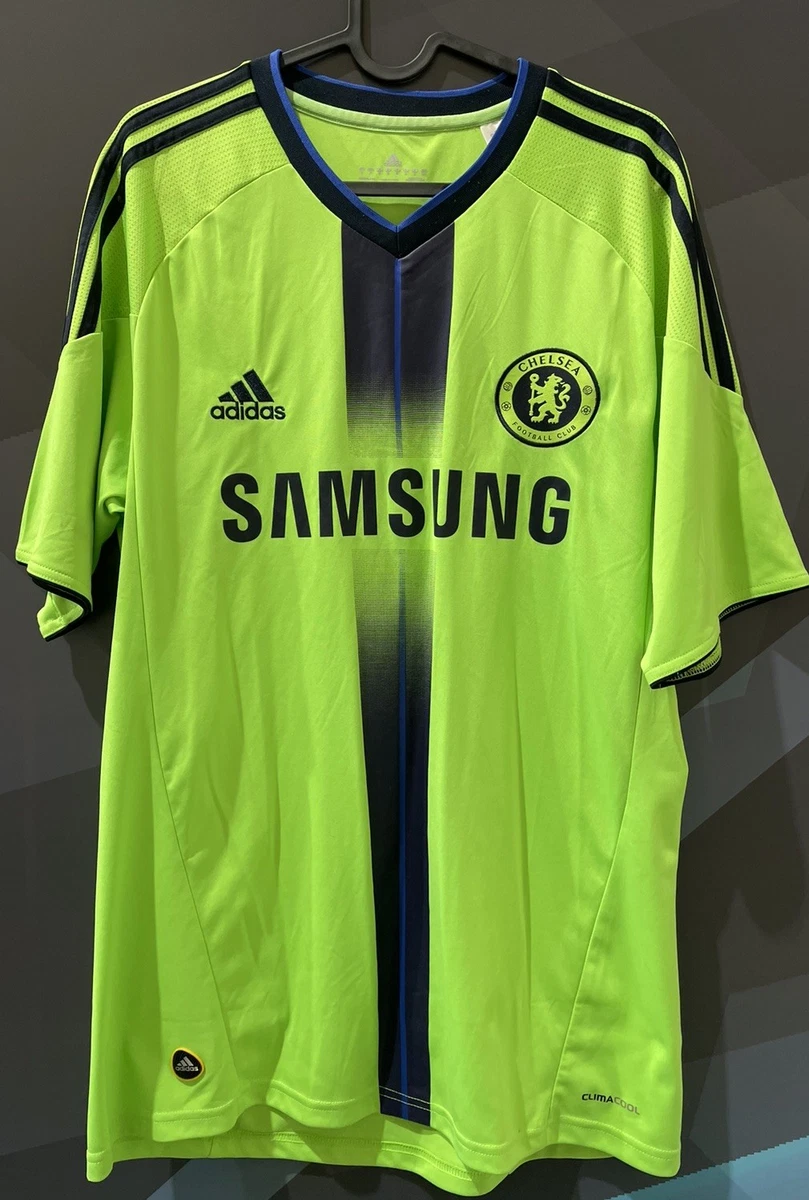 Green Chelsea 3rd Kit Memorabilia Football Shirts (English Clubs