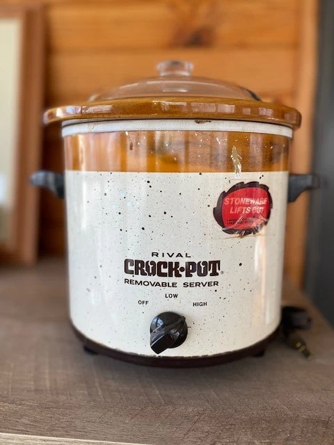 Vintage 1970’s Rival Crock Pot Removable Server 3.5 QT Slow Cooker Tested
