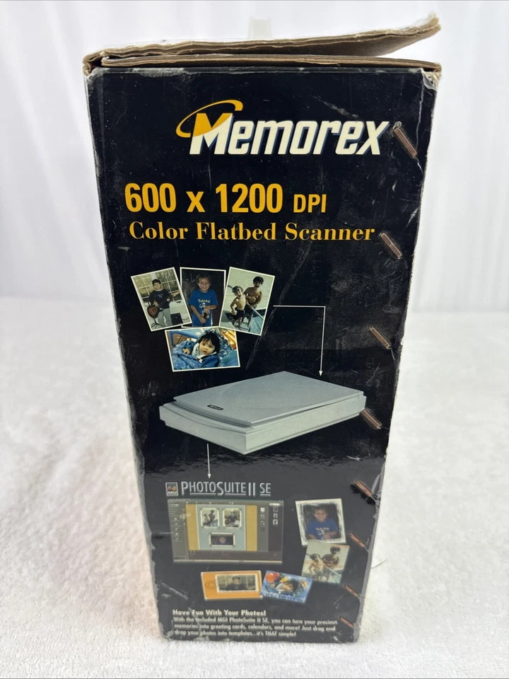 Memorex Maxx Scan 6136U Color Flatbed Scanner 600 x 1200 DPI USB - NEW - Image 4 of 4