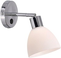 Weiß Chrom Moderne Wandleuchten IP20 1X40W E14