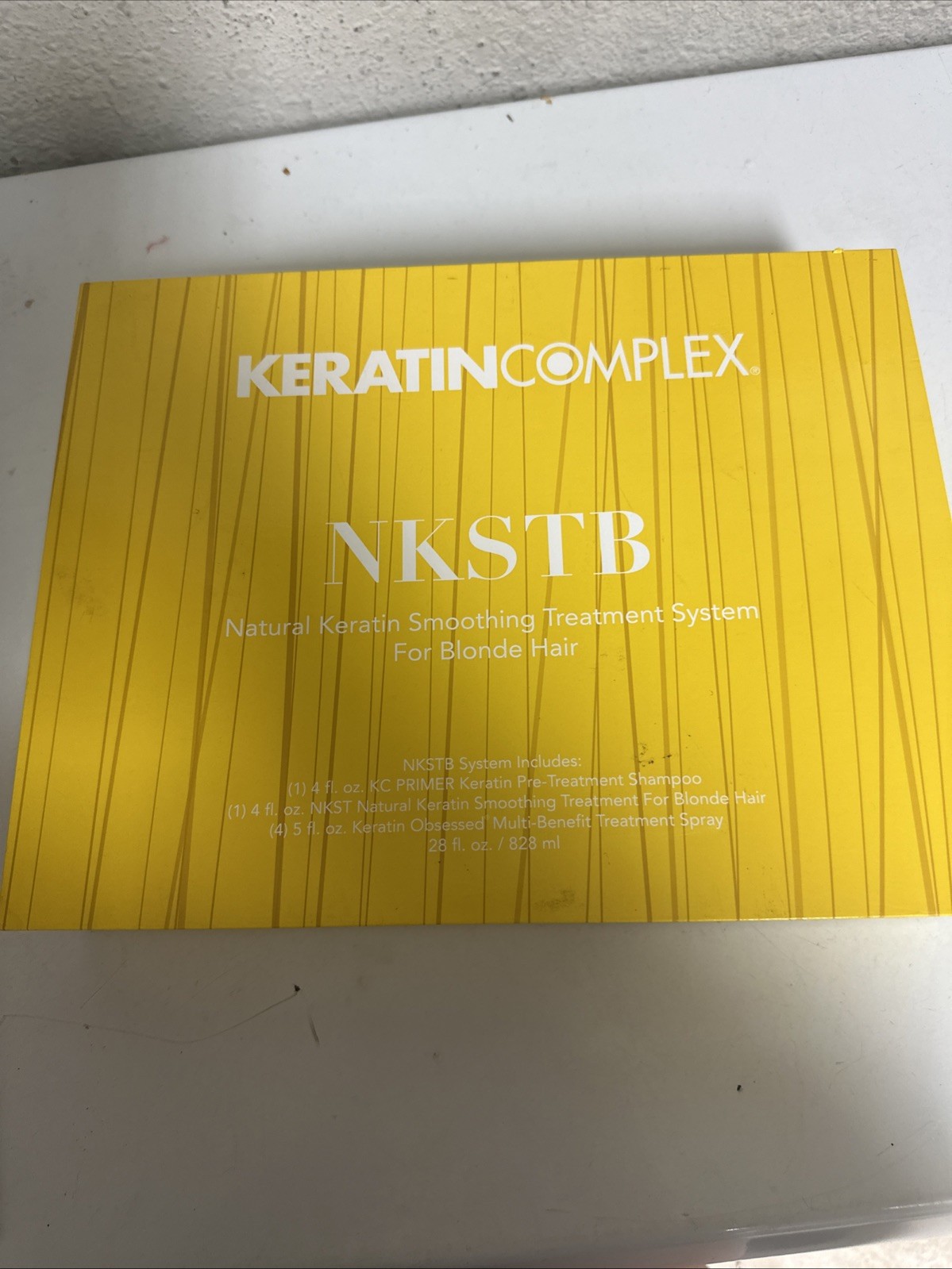 Keratin Complex NKSTB Natural Keratin Smoothing Treatment System For Blonde Hair