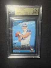 2018 Donruss Optic Black Velocity #/25 SSP Rated Rookie Mike White #185 (RC) 🦬