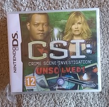 Image of Nintendo DS CSI: Crime Scene Investigation Unsolved DS Game New