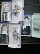 3 AbloyPL241/50DA30 Unassembled  Padlocks (No Keys) Only What You See In Pics!