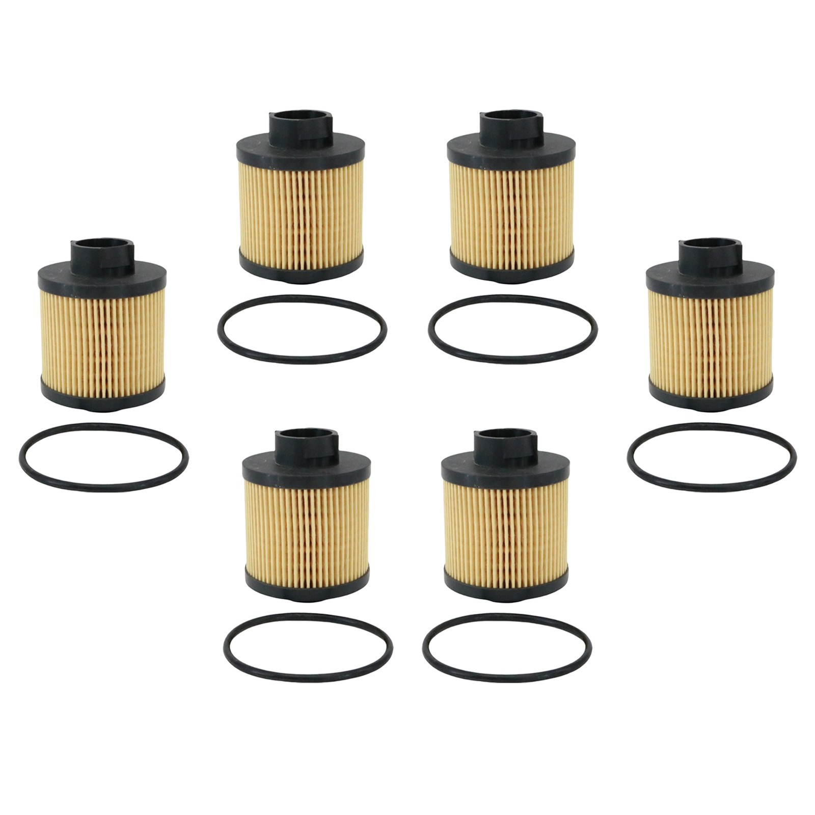 6Pcs New Oil Filter For Lamborghini Gallardo 07L115561C 2004-2008 US