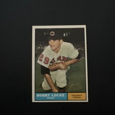 1961 Topps Baseball #537 Bobby Locke High Number Stunning Sharp Corners