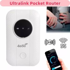 Ultralink Pocket Router Pocket WiFi 4/5G Internet gratuito in tasca