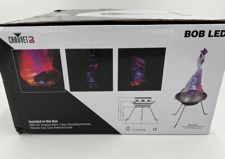 Chauvet DJ Bob LED No Heat Simulated Fire Cauldron Flame Effect - Image 4 of 4