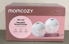 Momcozy M5 Lite Hands-Free Wearable Breast Pump, DoubleFit Flange for Baby-Like