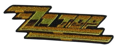 ZZ Top Logo Music Band CD Visionary Licensed 4-Inch Patch